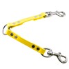 Accouple Double Polytec 20Cm X 16Mm - Jaune Fluo