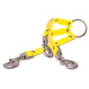 Accouple Triple Polytec 20Cm X 16Mm - Jaune Fluo