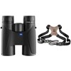 Jumelles 10X42 Zeiss Terra Ed T* Noir - Jumelles + Harnais