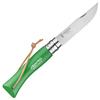 Couteau Opinel Baroudeur N°07 Inox - N°07 - Vert Prairie - Longueur 8Cm
