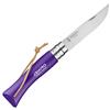 Couteau Opinel Baroudeur N°07 Inox - N°07 - Violet - Longueur 8Cm