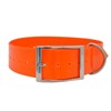 Collier Chien Polytec 38Mm - Orange Fluo