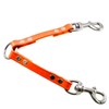 Accouple Double Polytec 20Cm X 16Mm - Orange Fluo