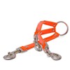 Accouple Triple Polytec 20Cm X 16Mm - Orange Fluo