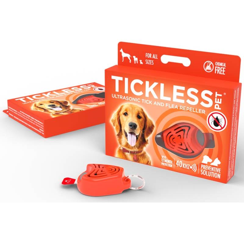 Tickless - Répulsif Antiparasitaire Mini Dog Ultrason Rechargeable pour  Chiens - Bleu