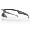 Lunettes De Tir Edge Tactical Rolling Thunder - Réglable - Monture Noire - Incolore