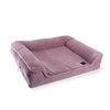 Corbeille Chien Sofa Royale Martin Sellier - T90 - Rose