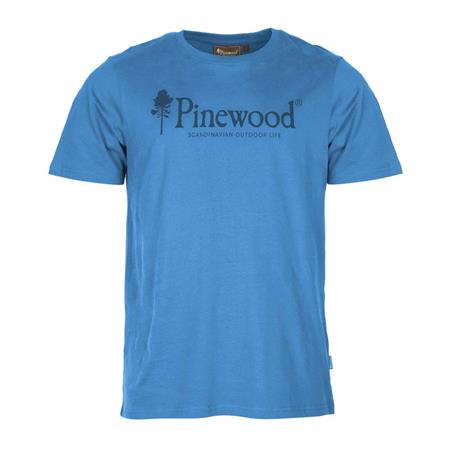 Maglietta A Maniche Corte Uomo Pinewood Outdoor Life - Galaxy Blue