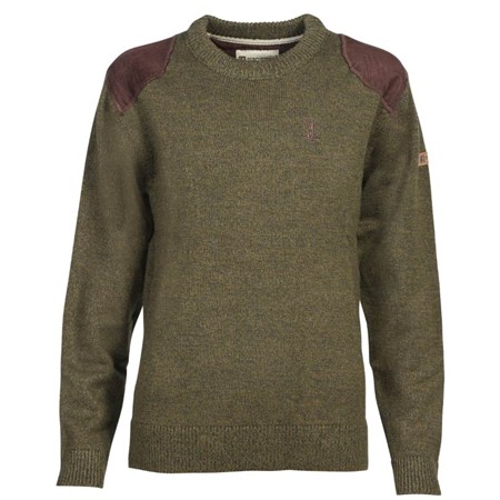 Maglione Junior Percussion Brode Col Rond - Kaki/Percussione