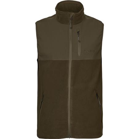 Mannelijke Polaire Zonder Mouwen Harkila Fjell - Hunting Green/Willow Green