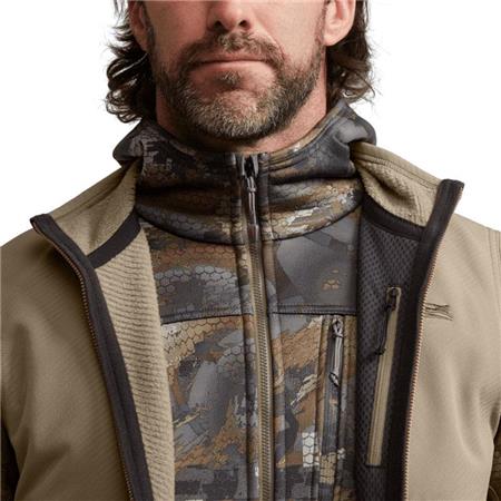 MANNEN FLEECE ZONDER MOUWEN SITKA ALPHA - BUCKSKIN