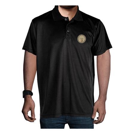 Männer-Polo Bartavel Antonio Hirsch Atmungsaktiv - Schwarz