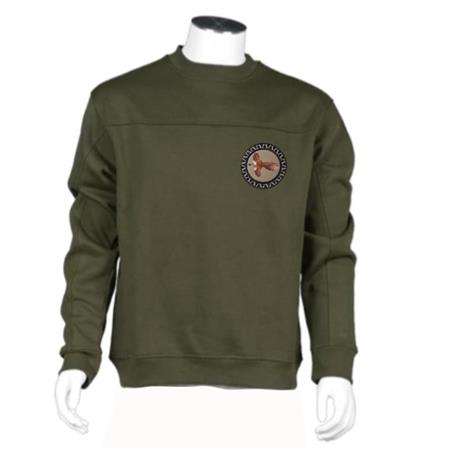Männer-Sweat Bartavel Nature Ente Rundhalsausschnitt - Khaki