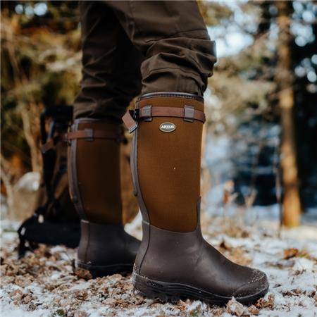 MÄNNLICHE STIEFEL ARXUS PRIMO NORD LW - BRAUN/GRÜN