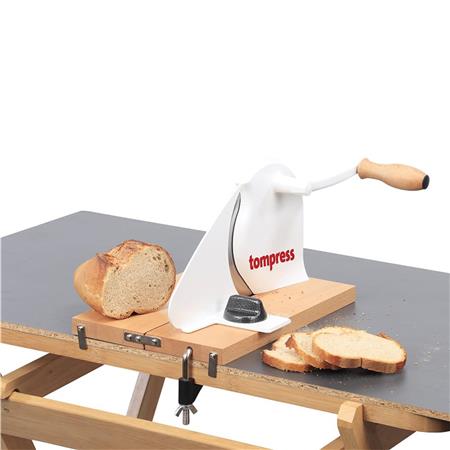 MANUELLE AUFSCHNITTMASCHINE TOM PRESS PLATEAU BOIS PLIABLE