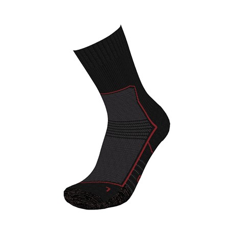 Meias Para Homem Gateway Daywalker Crew Sock - Preto - Pack De 3