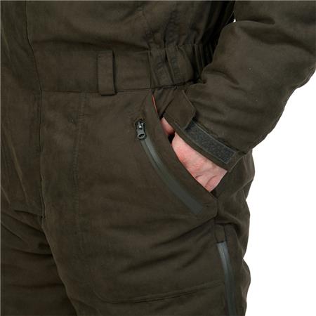 MEN'S BIB OVERALLS HART OAKLAND-O2 - GREEN