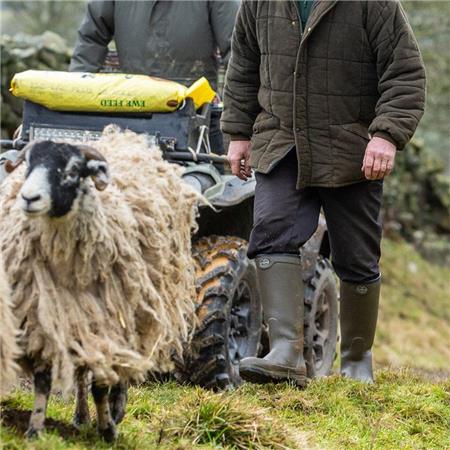 MEN'S BOOTS LE CHAMEAU COUNTRY CROSS JERSEY - OLIVE GREEN
