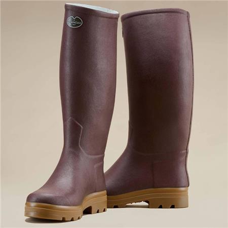MEN'S BOOTS LE CHAMEAU SAINT HUBERT - BROWN