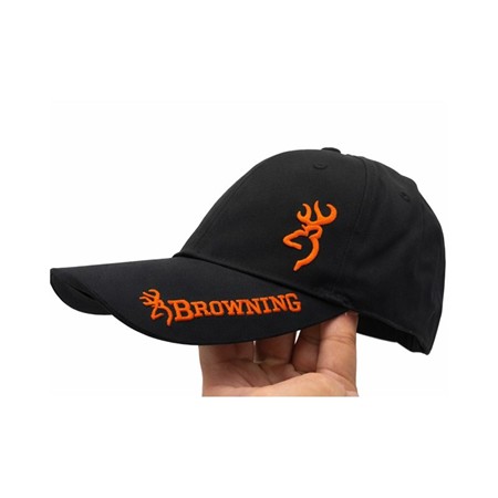 MEN'S CAP BROWNING EXCLUSIVITE CHASSEUR.COM SMU - BLACK