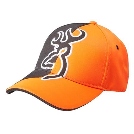 Men's Cap Browning Half Blaze - Black/Orange
