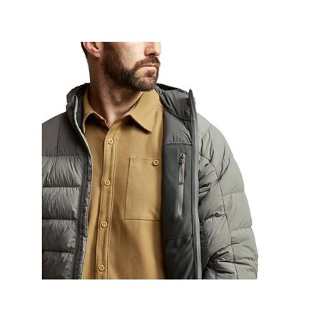 MEN'S DOWN JACKET SITKA KELVIN LITE DOWN - WOODSMOKE