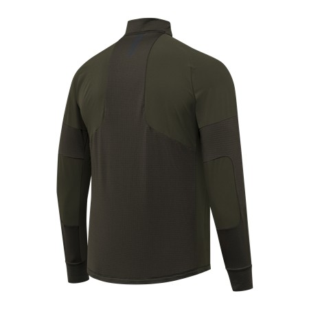 MEN'S FLEECE BERETTA KRUMA GRIDTECH FLEECE - GREEN MOSS
