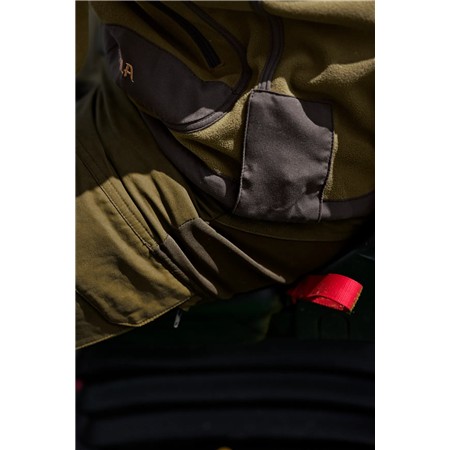 MEN'S FLEECE HARKILA KAMKO - DARK ANTIQUE BRONZE/WILLOW GREEN