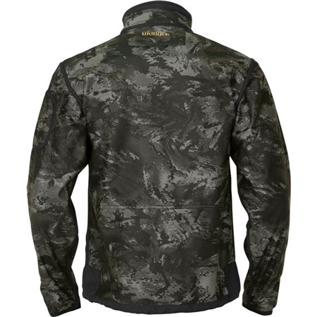 MEN'S FLEECE HARKILA KAMKO NOCTYX WSP - AXIS MSP BLACK-WILLOW GREEN