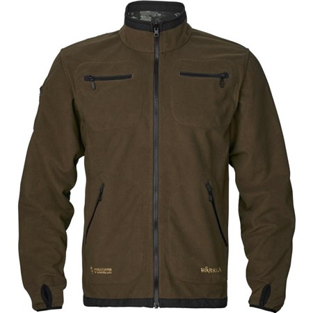MEN'S FLEECE HARKILA KAMKO NOCTYX WSP - AXIS MSP BLACK-WILLOW GREEN