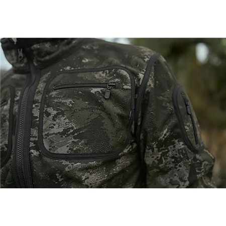 MEN'S FLEECE HARKILA KAMKO NOCTYX WSP - AXIS MSP BLACK-WILLOW GREEN