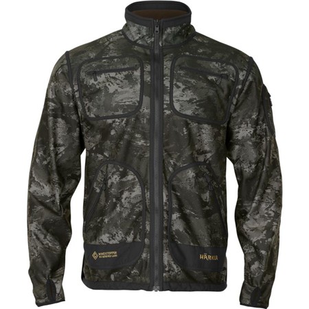 Men's Fleece Harkila Kamko Noctyx Wsp - Axis Msp Black-Willow Green