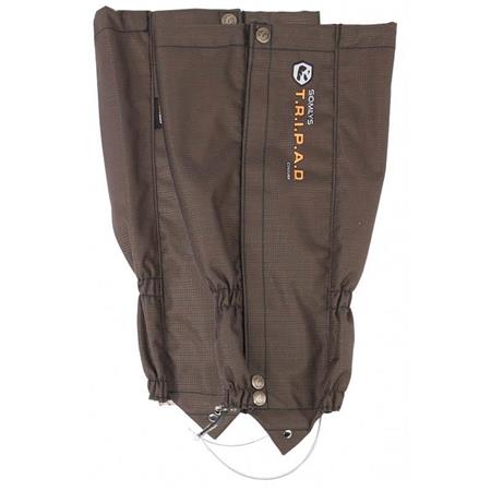 Men's Gaiters Somlys 761N Tripad Made In Traque - Brown