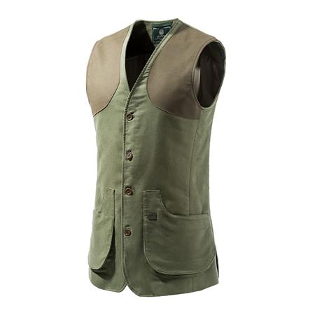Men's Hunting Vest Beretta Moleskin Classic Vest - Green