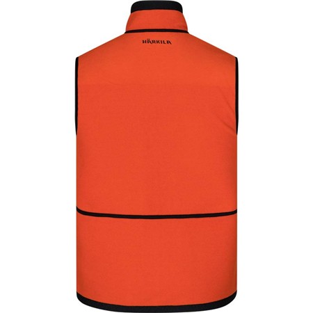 MEN'S HUNTING VEST HARKILA KAMKO PRO EDITION REVERSIBLE HI-VIS - AXIS MSP ORANGE