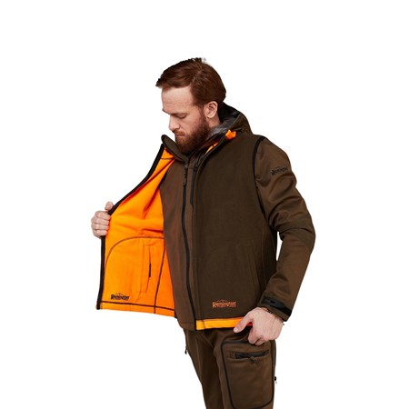 MEN'S HUNTING VEST REMINGTON REVERSIBLE EXPERIENCED HUNTER - GREEN/ORANGE