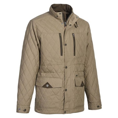 Men's Jacket Club Interchasse Quilted Ares - Tobacco