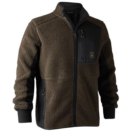 Men's Jacket Deerhunter Rogaland Fiber Pile - Brown