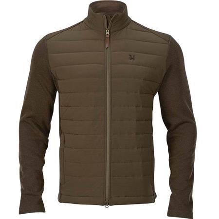 Men's Jacket Harkila Retrieve Insulated Pull - Olive