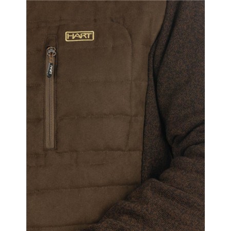 MEN'S JACKET HART HYBRIDE MONTARAZ-J - BROWN