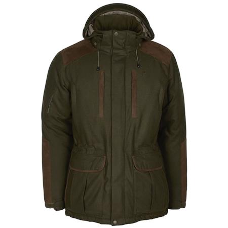 Men's Jacket Pinewood Nydala Insulation Wool - Green/Brown