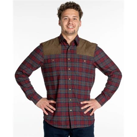 MEN'S LONG-SLEEVE SHIRT BROWNING FREDERICK - RED