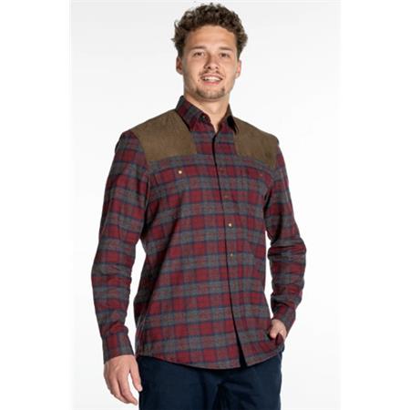 MEN'S LONG-SLEEVE SHIRT BROWNING FREDERICK - RED