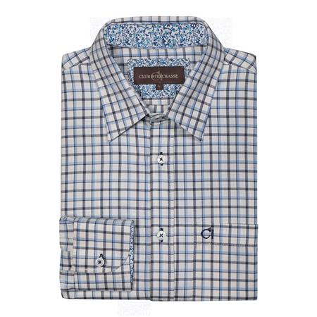 Men's Long-Sleeve Shirt Club Interchasse Nolan - Blue