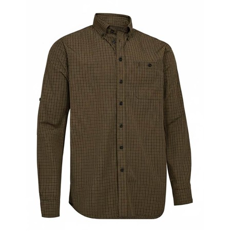 Men's Long-Sleeve Shirt Deerhunter Raynor - Green Check