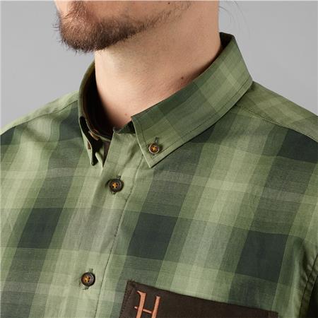 MEN'S LONG-SLEEVE SHIRT HARKILA AKKAN - GREEN
