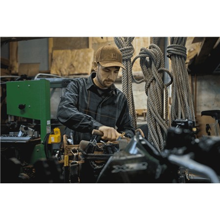 MEN'S LONG-SLEEVE SHIRT HARKILA AKSE L/S - BLACKBERRY CHECK