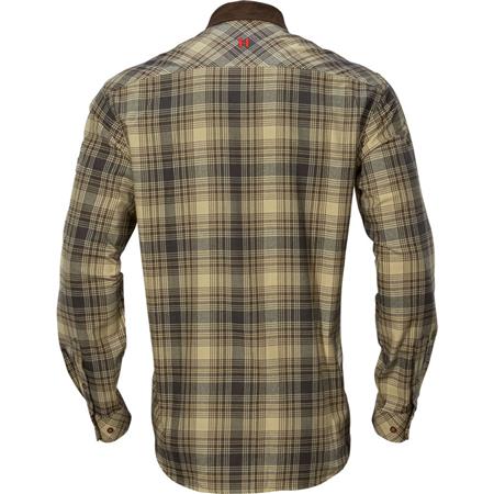 MEN'S LONG-SLEEVE SHIRT HARKILA DRIVEN HUNT FLANNEL - BEIGE