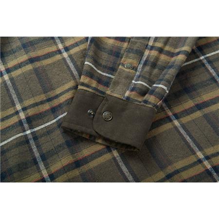 MEN'S LONG-SLEEVE SHIRT HARKILA PAJALA - KHAKI