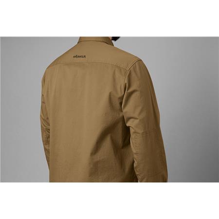 MEN'S LONG-SLEEVE SHIRT HARKILA TRYM L/S - BEIGE